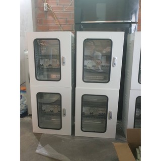 Tủ điện năng lượng mặt trời 2PV 1 pha có chống sét | Tủ solar bảo vệ inverter | Schneider Citel IP65