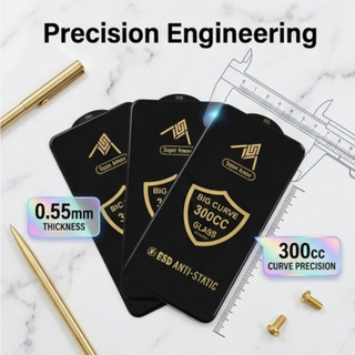 Kính Cường Lực IPhone BigCurve TOPMIXXX Cho Dòng Máy X XS XR 11 12 13 14 15 16 Pro Max