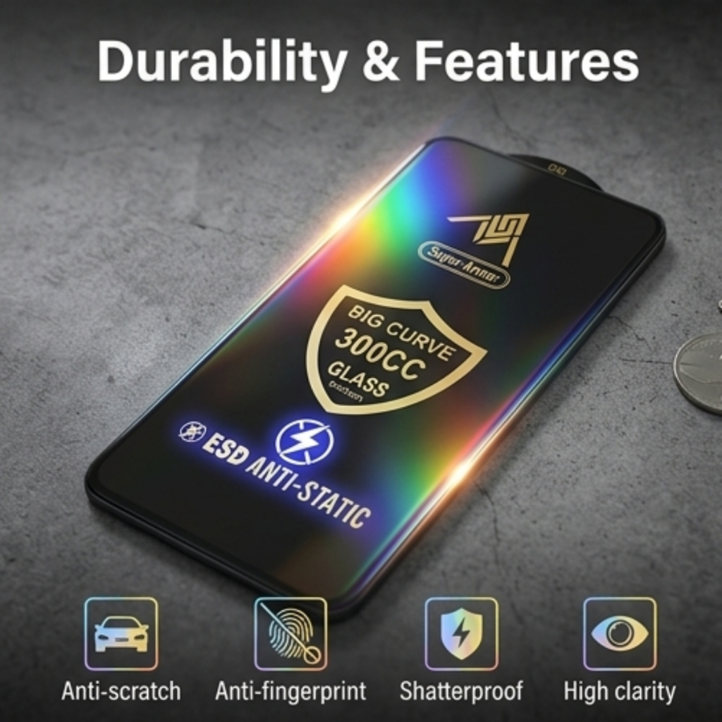 Kính Cường lực BigCurve TOPMIXX Cho Các Dòng Điện Thoại Redmi/Realme