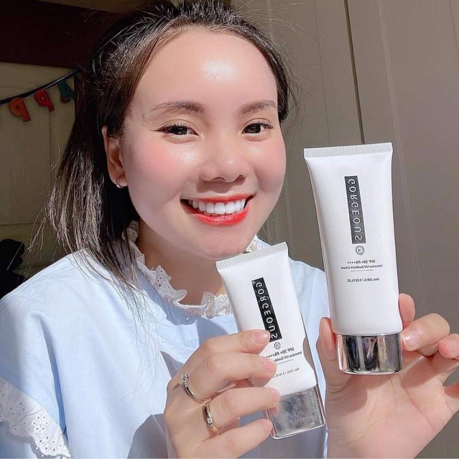 Kem Chống Nắng MÚI XÙ Gorgeous Chính Hãng Tuýp 100g Mẫu Mới