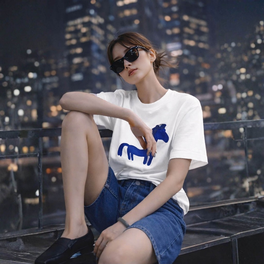 Áo Thun Mirage Thêu Ngựa Local Brand Chất 100% Cotton Mềm Mịn Thoáng Mát.