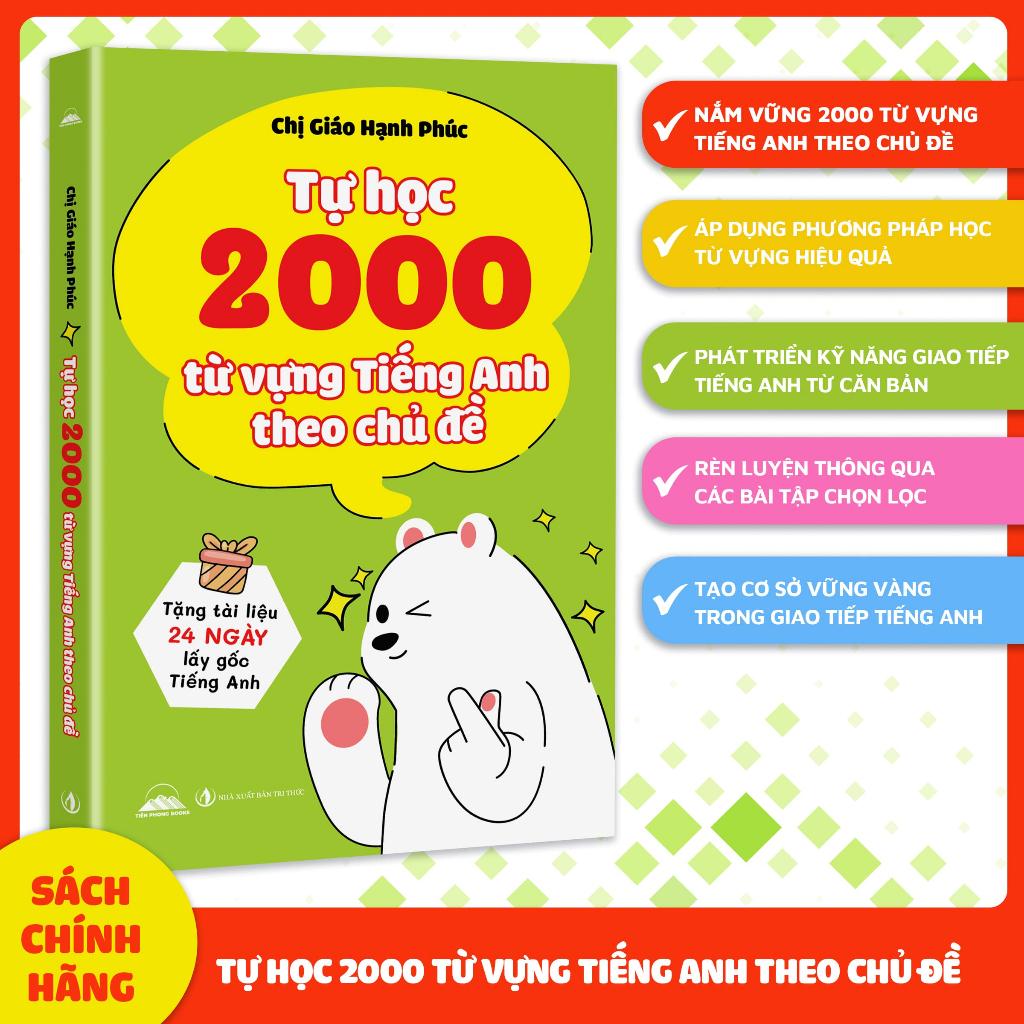 Sách - Tự Học 2000 Từ Vựng Tiếng Anh Theo Chủ Đề (Tiên Phong Books)