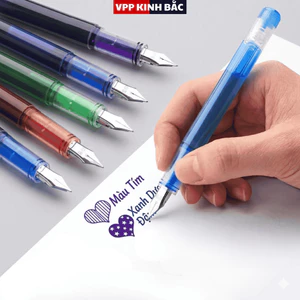 2 Bút Máy Gel F33 Cho Học Sinh Cấp 1 - Mẫu Mới 2026 Viết êm Trơn Tiết Kiệm Chi Phí, Dùng Cho Học Sinh Và Dân Văn Phòng.