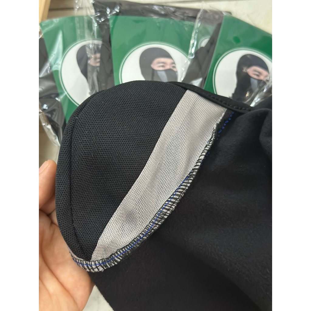 Combo 3  Mũ Trùm Đầu Ninja Thun Co Giãn 4 Chiều Lỗ Thoáng Khí, Freesize Chống Nắng Bụi