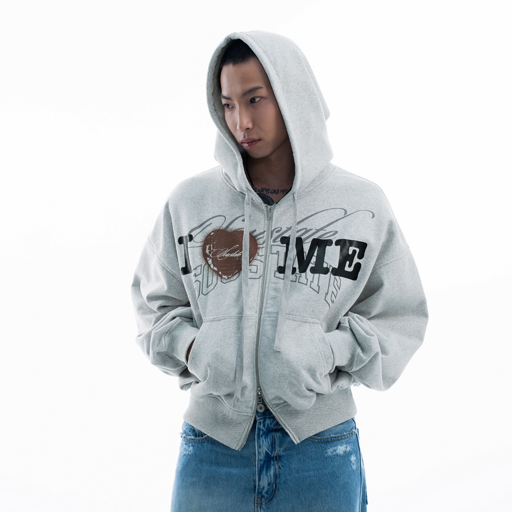 [GIẢM GIÁ 50%] Áo Hoodie Zip I Love Me/ "DauTrien" chất liệu dày dặn, Form Boxy, Unisex Nam Nữ - SOUSTATE Chính Hãng | BigBuy360 - bigbuy360.vn