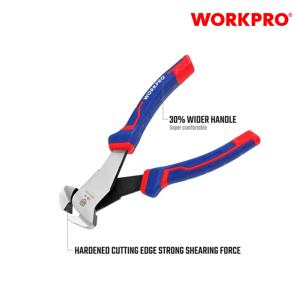 Kìm cắt cộng lực/ Kìm càng cua WORKPRO WP231027 kích thước 180mm (7 inch) bằng thép CR-V cao cấp - Hàng chính hãng