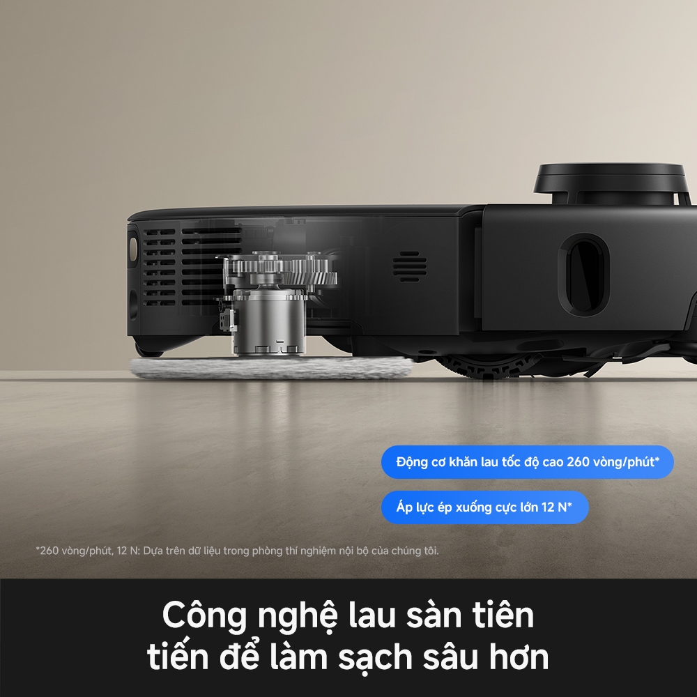 Robot Hút Bụi Lau Nhà MOVA P70 Pro Ultra | Lực Hút Đỉnh Cao 30.000Pa, Giặt Nước Nóng 100 Độ | BH 3 Năm