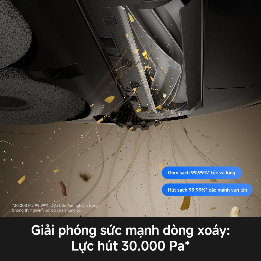 Robot Hút Bụi Lau Nhà MOVA P70 Pro Ultra | Lực Hút Đỉnh Cao 30.000Pa, Giặt Nước Nóng 100 Độ | BH 3 Năm