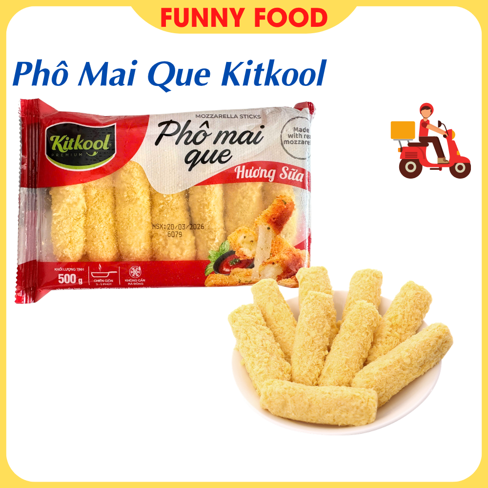 Phô Mai Que Mozzarella Kitkool - Hương Sữa - [Loại Ngon Thơm Sữa Phô ...