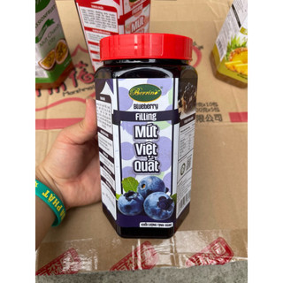 Mứt xác (Berino) [950g] làm nhân bánh kem, phủ bánh trang trs bánh sinh nhật