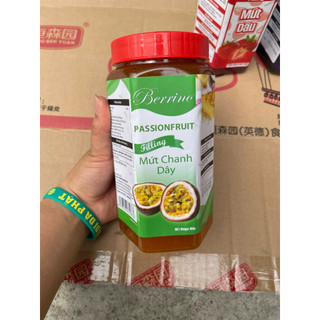 Mứt xác (Berino) [950g] làm nhân bánh kem, phủ bánh trang trs bánh sinh nhật