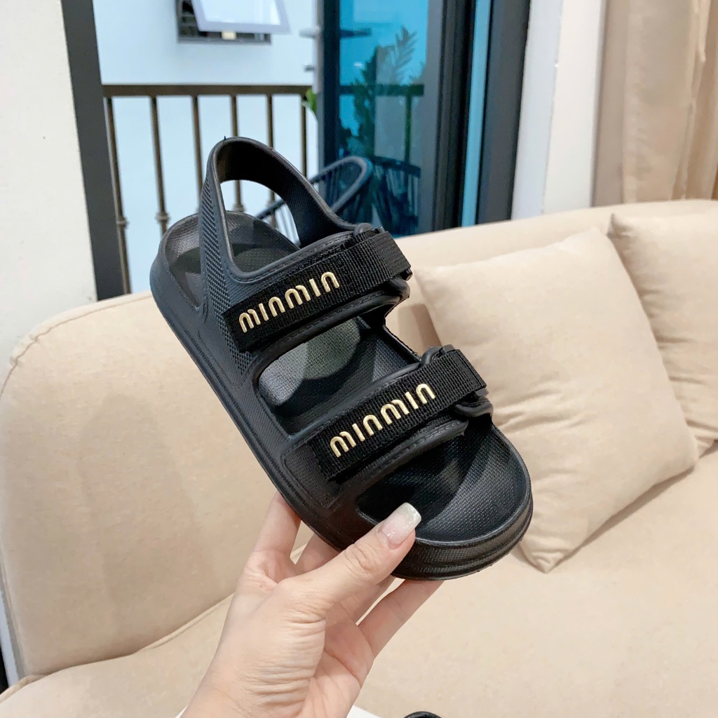 Dép Sandal Thời Trang Nữ, Chất Liệu Đế Êm, Chống Trơn Trượt, Phù Hợp Đi Học, Đi Chơi, Phong Cách Trẻ Trung