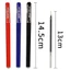 Combo 5 Hộp 12 Cây Bút Gel Nét 0.5mm Màu Mực Đen Đỏ Xanh Nét Đều Chữ Đẹp Nhanh Khô Dễ Dùng DUHA 161