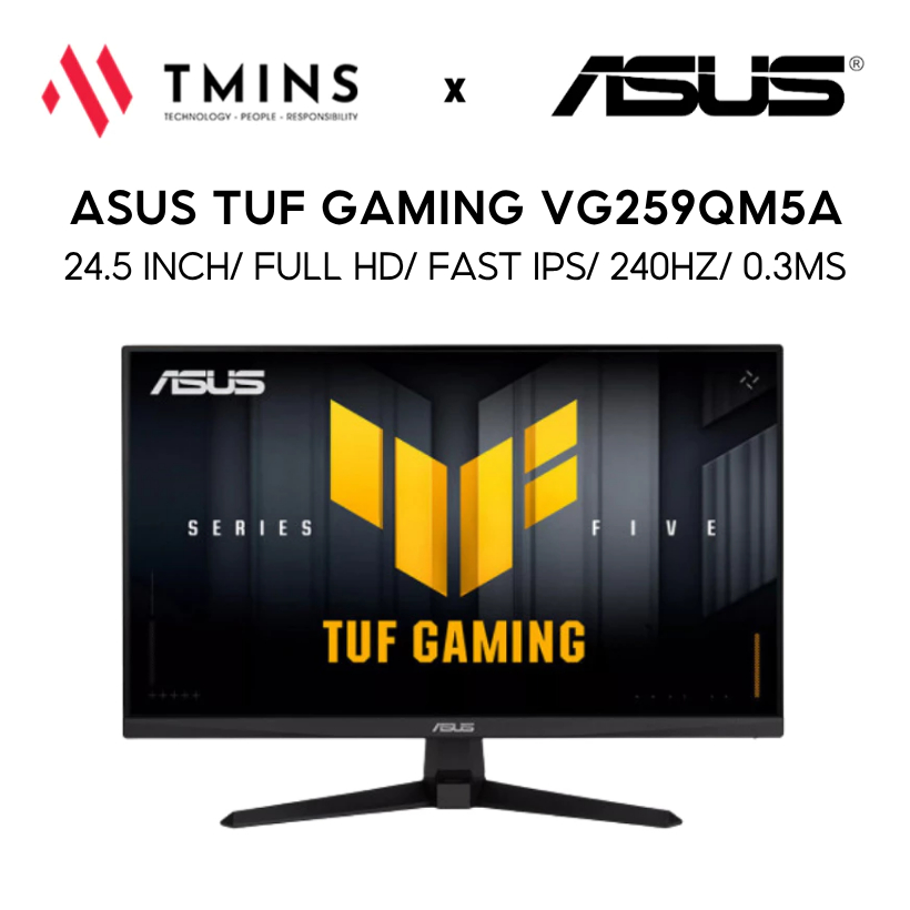 Màn Hình Asus TUF Gaming VG259QM5A (24.5 Inch/ Full HD/ Fast IPS/ 240Hz/ 0.3ms) - Hàng chính hãng
