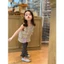 CANDI MIMI Áo yếm xanh nhiều tầng - NL6174