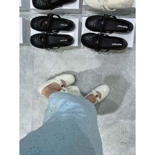 Bệt Trần Chỉ Hoa Trà Hàng Nhập QC Fullbox/Mieo Shoes B881 B882