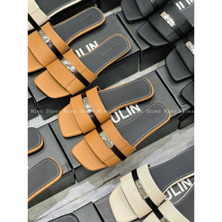 Dép Quai Ngang Khóa Xoay Hàng Nhập QC Fullbox/Mieo Shoes D3185 D3186 D3187