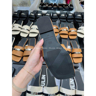 Dép Quai Ngang Khóa Xoay Hàng Nhập QC Fullbox/Mieo Shoes D3185 D3186 D3187