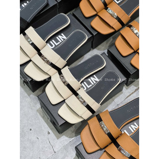 Dép Quai Ngang Khóa Xoay Hàng Nhập QC Fullbox/Mieo Shoes D3185 D3186 D3187