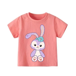 👕 Áo Thun Bé Gái mềm mịn thoáng mát in hình dễ thương 👕 AT645