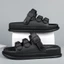 TĂNG 1 SIZE-Dép Sandal Nam Nữ Dép Quai Ngang Chất Liệu EVA Cao Cấp Siêu Nhẹ Phong Cách Hàn Quốc Đế Êm-3Q