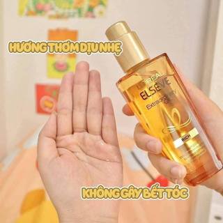 Dầu Dưỡng Tóc L'oreal Elseve Extraordinary Oil Giúp Tóc Mềm Mại Bồng Bềnh Loreal Chính Hãng 100ml