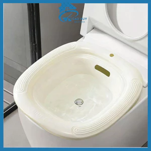 Chậu Xông Vùng Kín Cao Cấp – Chậu Ngâm Phụ Khoa Tiện Lợi, Nhựa Dày Chịu Nhiệt, Dùng Cho Phụ Nữ Sau Sinh