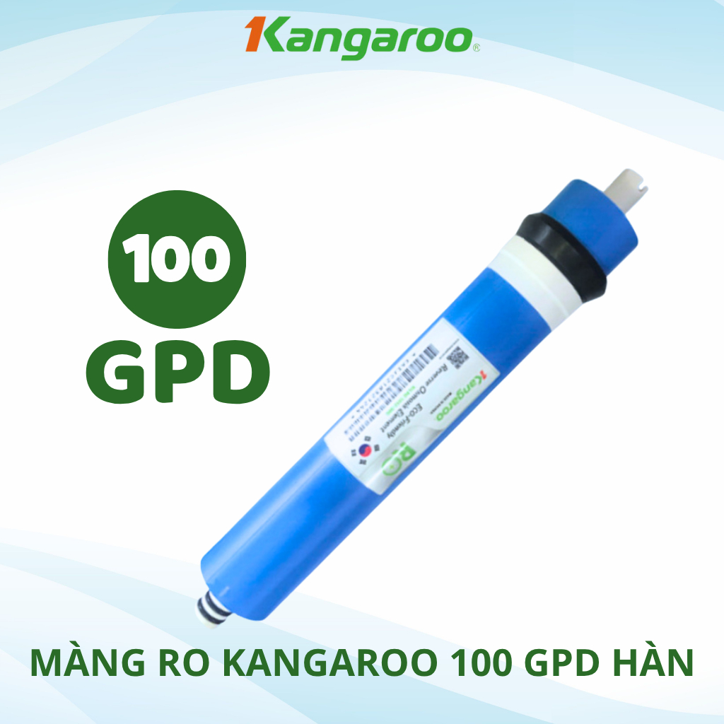 Màng RO 100 GPD Kangaroo Chính Hãng Lọc Sạch Nước Với Công Suất 20l/h