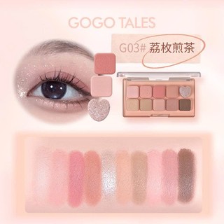 Bảng Phấn Mắt 10 Ô Gogo Tales (loại 1 xịn)