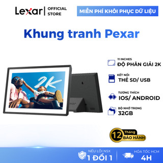 Khung tranh thông minh 11 inches Lexar Pexar PX-110BLKGL, Độ phân giải 2K, Bảo hành 12 tháng