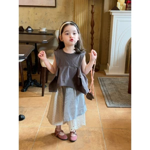 CANDI MIMI Áo sát nách babydoll cách điệu - NL6430