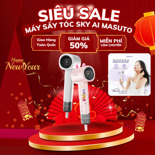 Máy sấy tóc ion âm Masuto SkyAI cảm biến tự động điều chỉnh nhiệt bảo vệ tóc bảo hành 24 tháng