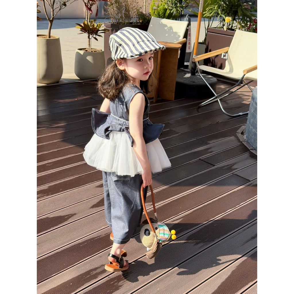 CANDI MIMI Set denim hè cách điệu cao cấp - NL6458