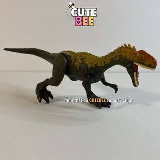 Mô hình Khủng long Jurassic World dài 18cm có khớp chuyển động và mã scan - Đồ chơi CUTE BEE