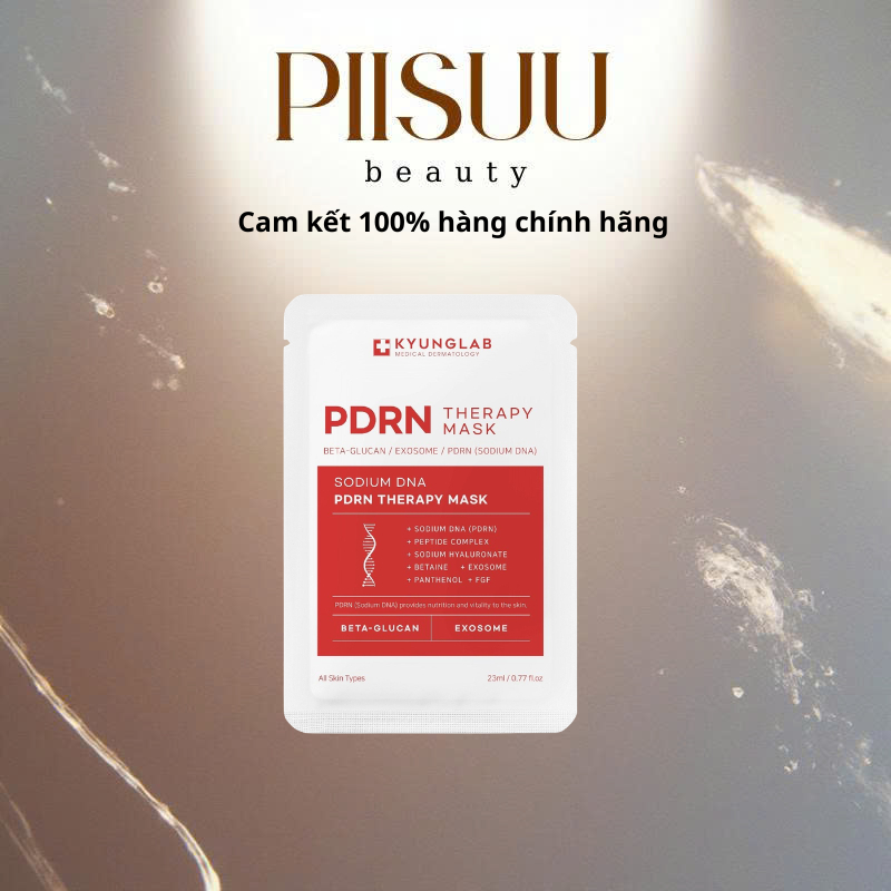 Set 10 mặt nạ dưỡng ẩm KyungLab PDRN Mask phục hồi da ngăn ngừa lão hoá