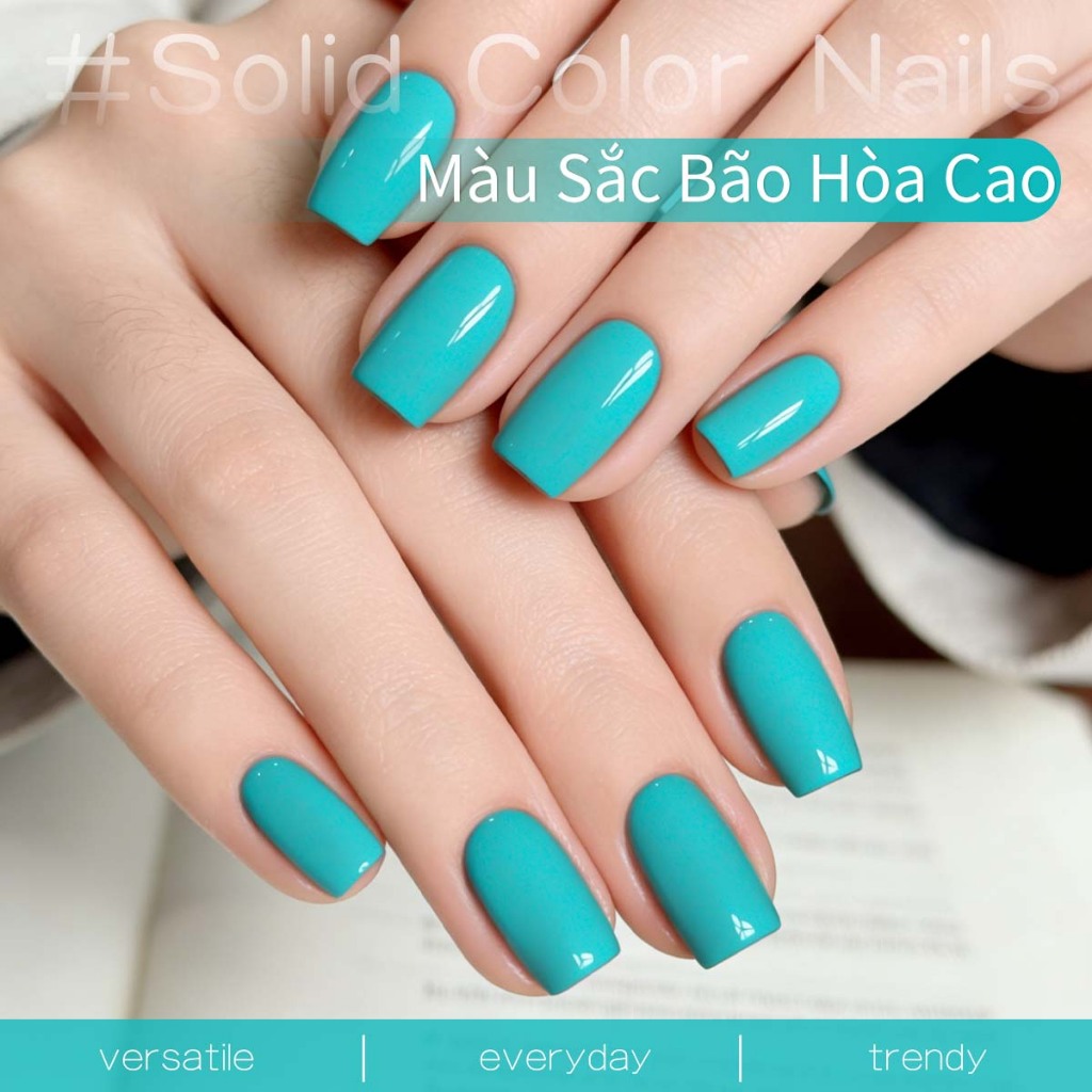 XEIJAYI 40ml - Sơn móng tay dạng gel màu xanh hồ mới, thích hợp cho các tiệm nail và tự làm tại nhà.