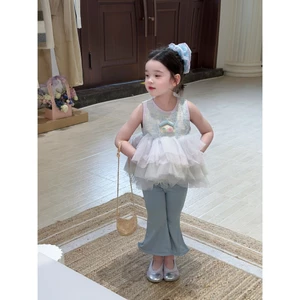 CANDI MIMI Áo babydoll sát nách nhiều tầng - NL6773