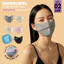 COMBO 2 Khẩu Trang Chống Nắng UNDERCOOL Có Gọng,Thun Lạnh 2 Lớp Chống Tia UV KT19
