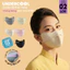 COMBO 2 Khẩu Trang Chống Nắng UNDERCOOL Có Gọng,Thun Lạnh 2 Lớp Chống Tia UV KT19