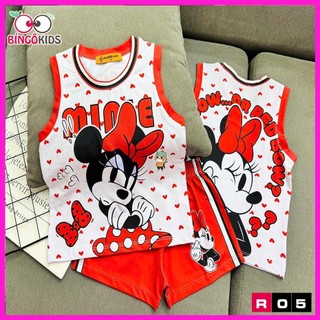 Đồ Bộ Bé Gái 3D BÍ NGÔ KIDS - Bộ Thể Thao Mùa Hè Cho Bé Thun Lạnh Thái Mềm Mướt Mát