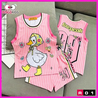 Đồ Bộ Bé Gái 3D BÍ NGÔ KIDS - Bộ Thể Thao Mùa Hè Cho Bé Thun Lạnh Thái Mềm Mướt Mát