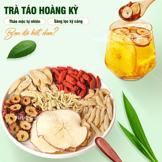 Trà táo đỏ hoàng kỳ, set trà mix bổ khí huyết, dưỡng nhan, chống lão hóa, giảm căng thẳng