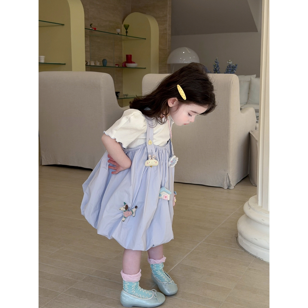 CANDI MIMI Váy hai dây đính hình ngộ nghĩnh - NW6290