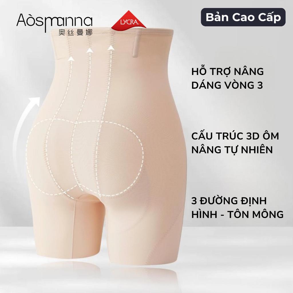[MGI Hương Giang] Quần Gen Bụng Lưng Cao Santony 6835 - Siết Eo Nâng Mông 3D Aosimanna