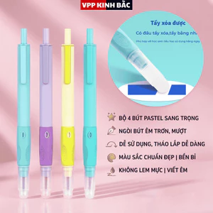 Bút Máy Bấm Ngòi F39 Màu Mới Nhất - Bút Có Thể Tẩy Xóa, Phù Hợp Với Các Bé Lớp1 Đến 5,Ngòi EF 0.38mm.