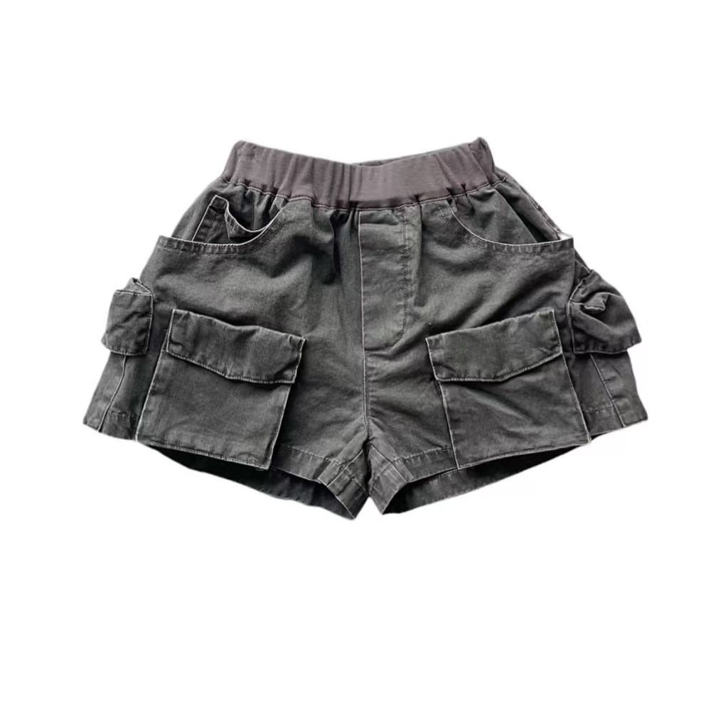 CANDI MIMI  Quần short kaki cotton túi hộp - NW6598