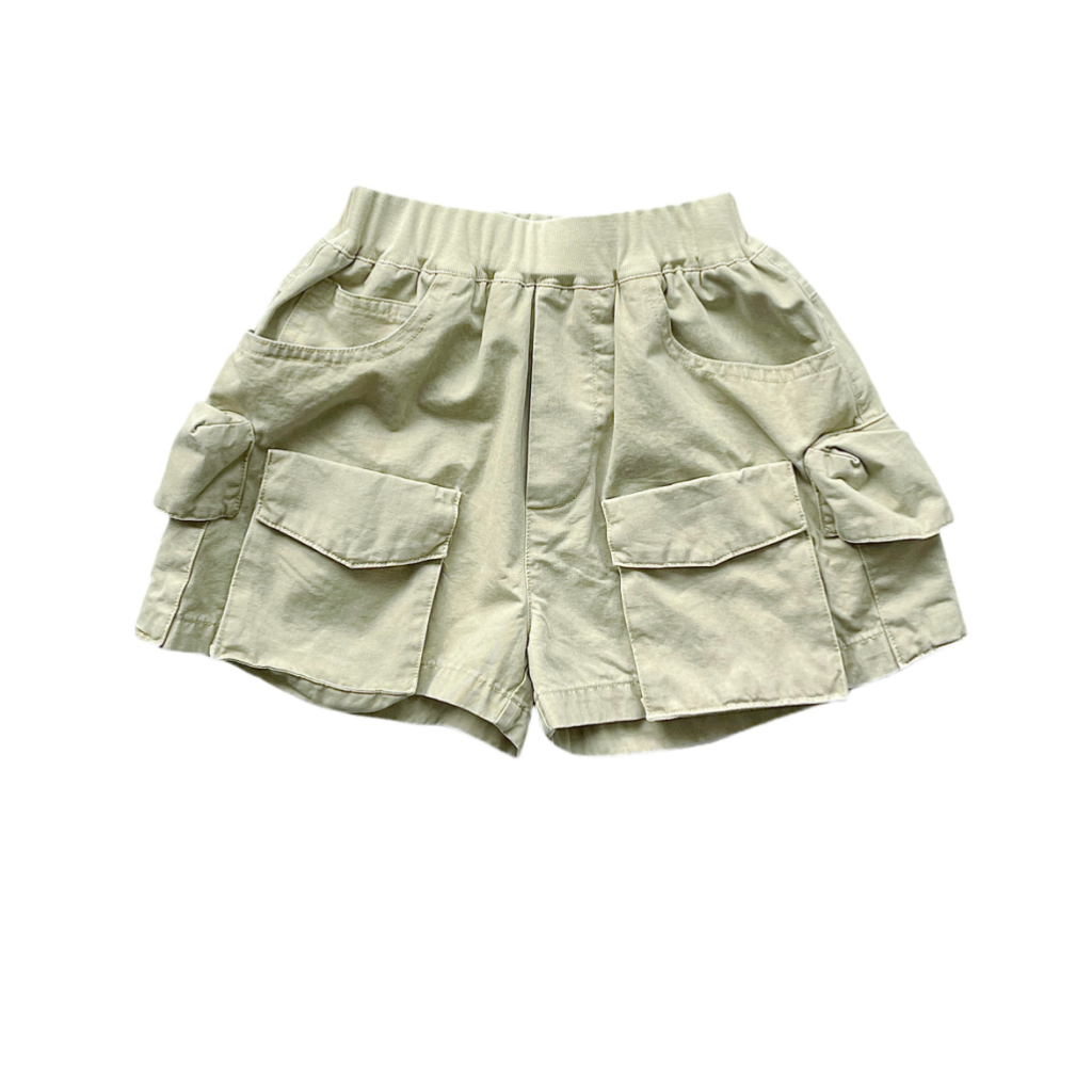 CANDI MIMI  Quần short kaki cotton túi hộp - NW6598