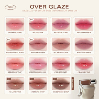 [Bbia] SON BÓNG BBIA OVER LIP GLAZE GLOSS CĂNG MỌNG DƯỠNG ẨM