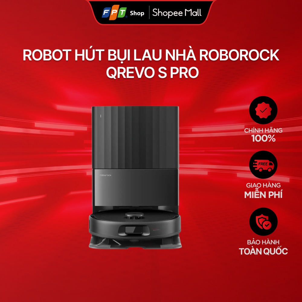 Robot hút bụi lau nhà Roborock Qrevo S Pro