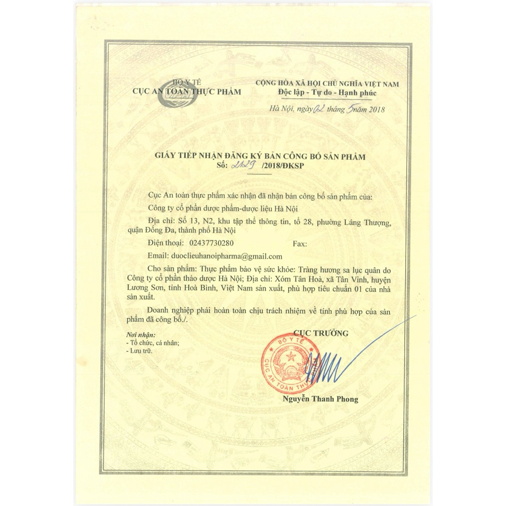 Viên uống Tràng Hương Sa Lục Quân Hỗ trợ cho Người bị Vm Đại Tràng, Giảm Đầy Hơi, Khó Tiêu - Hộp 60 viên